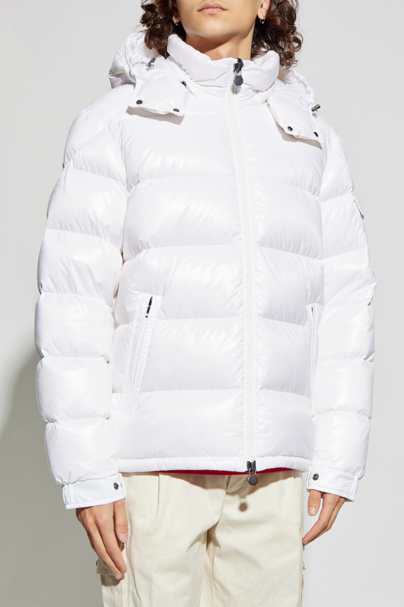 MONCLER MAYA ホワイトダウンジャケット サイズ3 昨年12月購入 MONCLER モンクレール ダウンジャケット メンズ MAYA マヤ